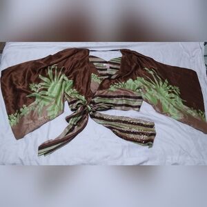 ***SOLD*** VICTORIA’S SECRET Very Sexy Vintage Y2K Silk KIMONO WRAP TOP